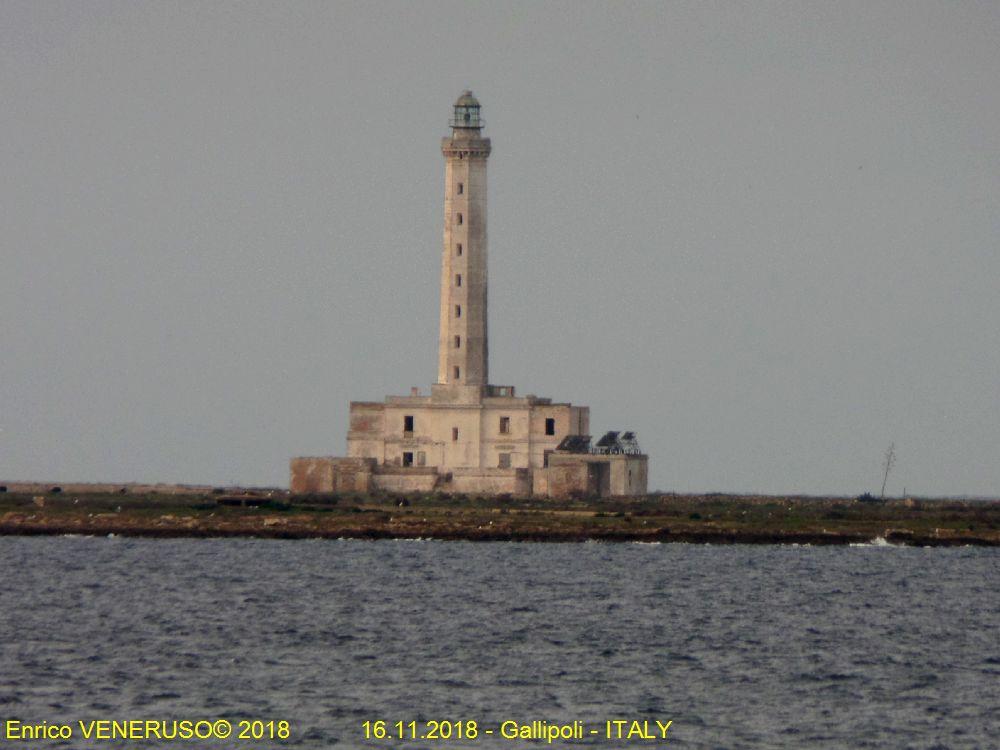 75 -- Faro di Gallipoli (Isola di S. Andrea ) - Lighthouse of Gallipoli ( S.Andrea Islands).jpg